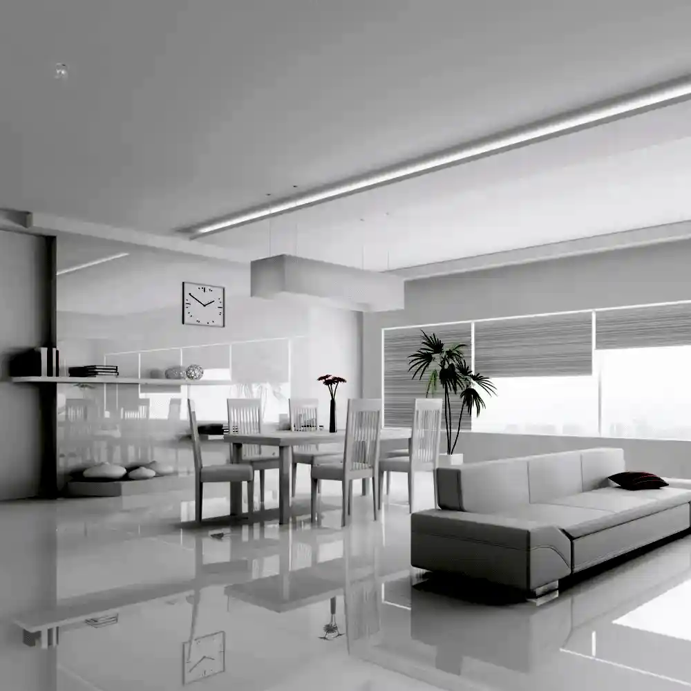 Falquon Flooring High Gloss MAX White D2935